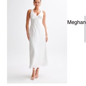 Meshki White Maxi Dress